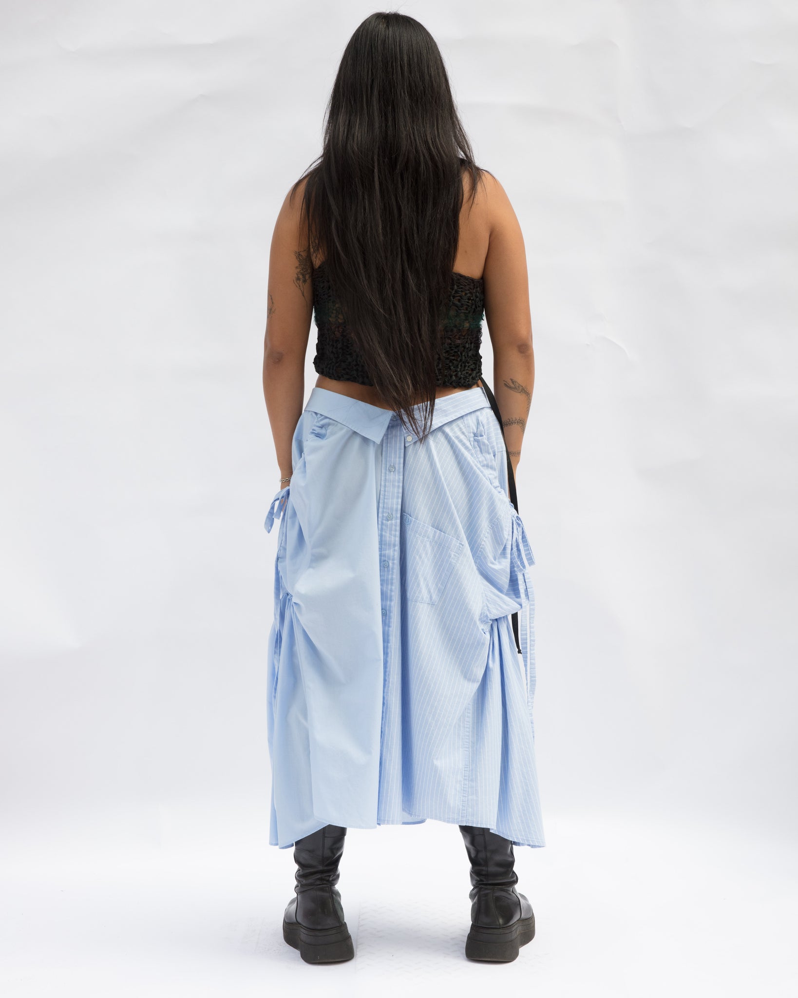 shkirt in blue stripe