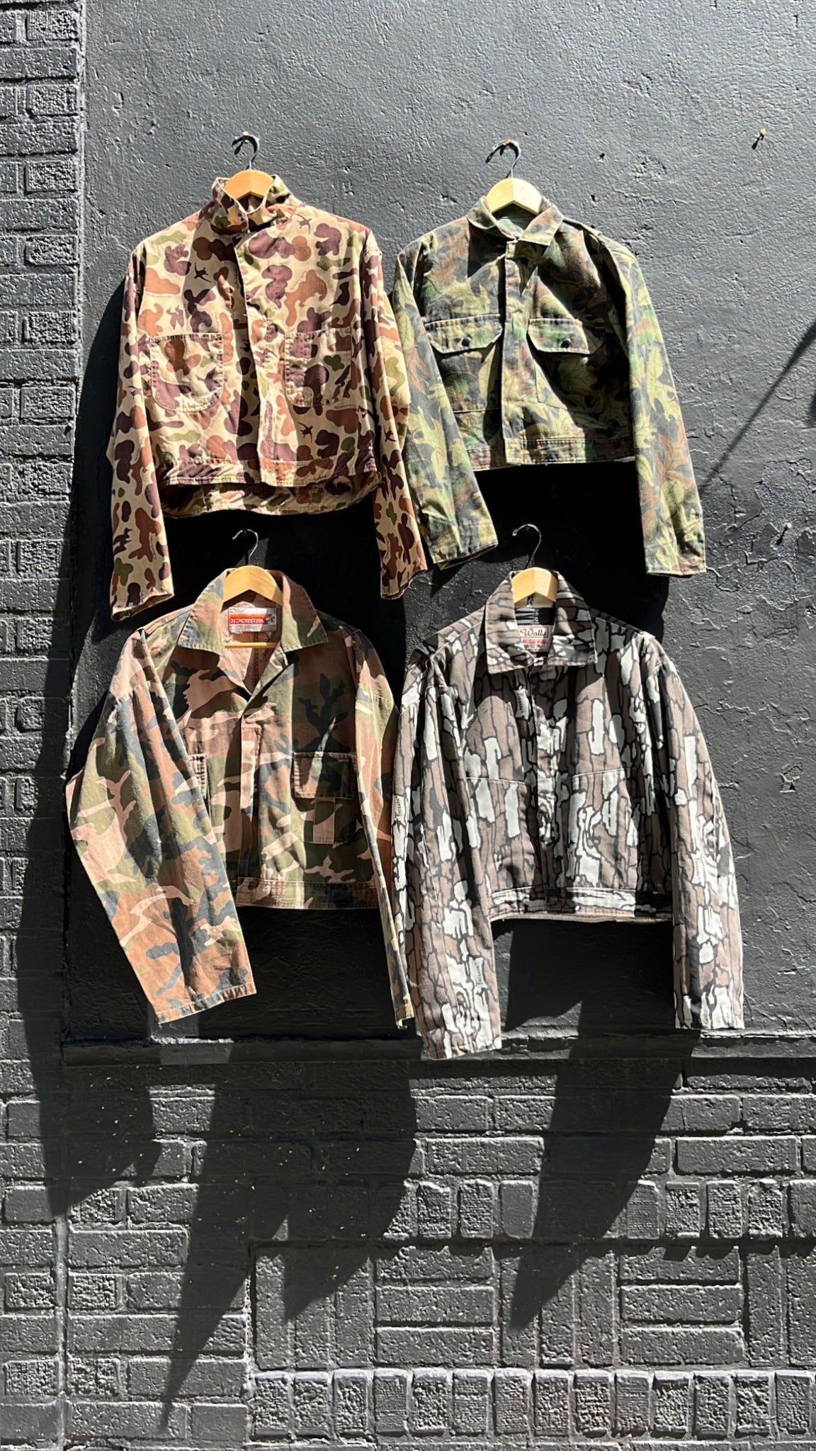 REWORK CROP CAMO JACKET LEAF