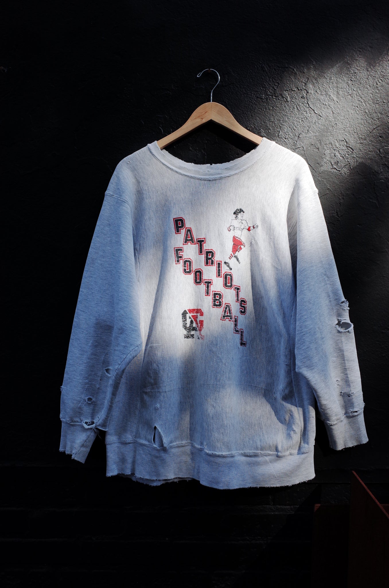 thrashed patriots champion sweat