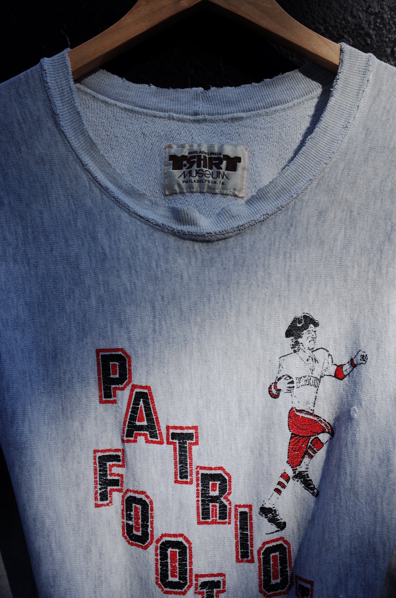 thrashed patriots champion sweat