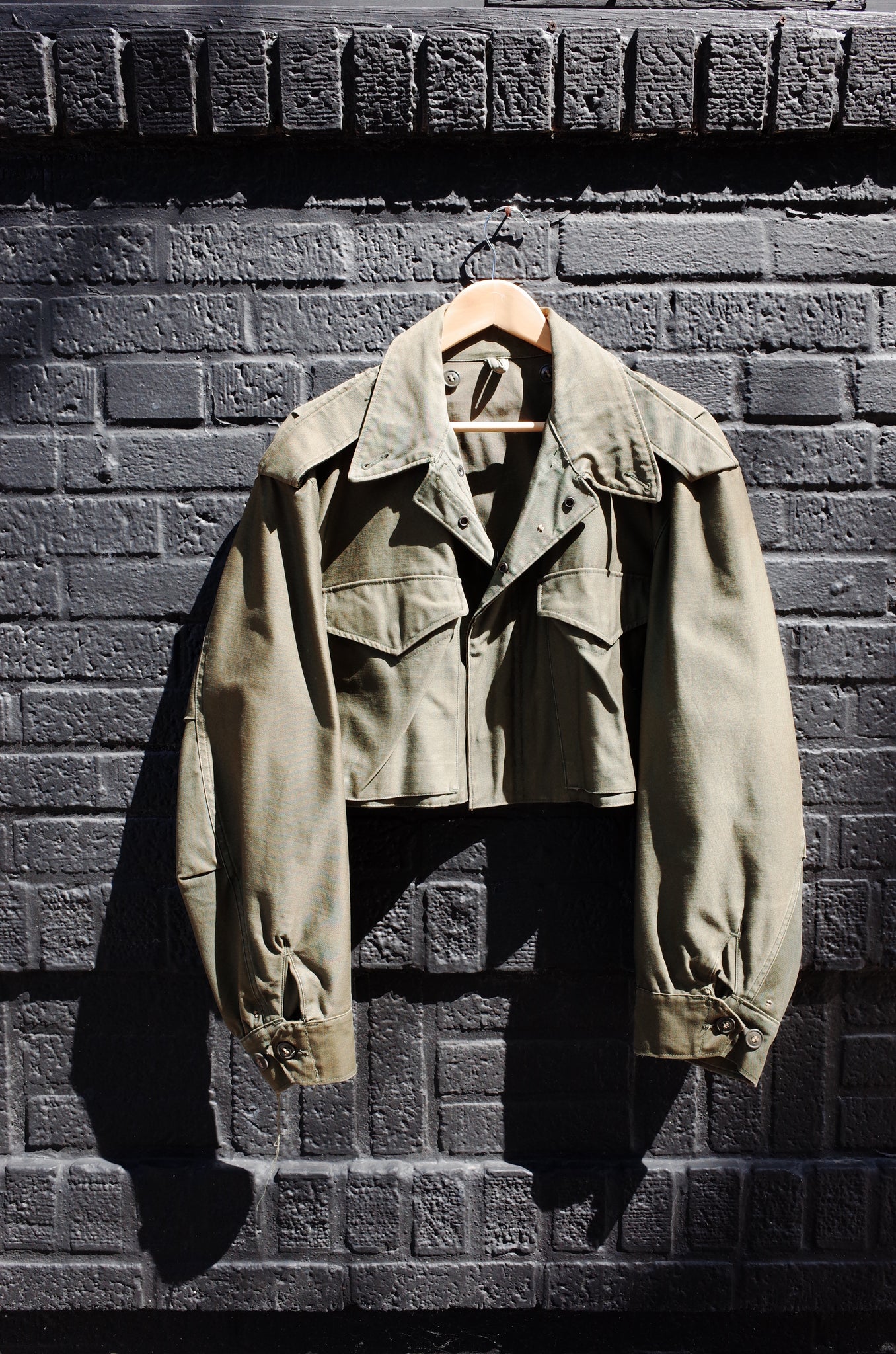 REWORK CROP FATIGUE JACKET