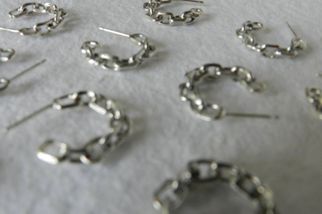 remy II chain earrings