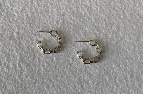 remy II chain earrings