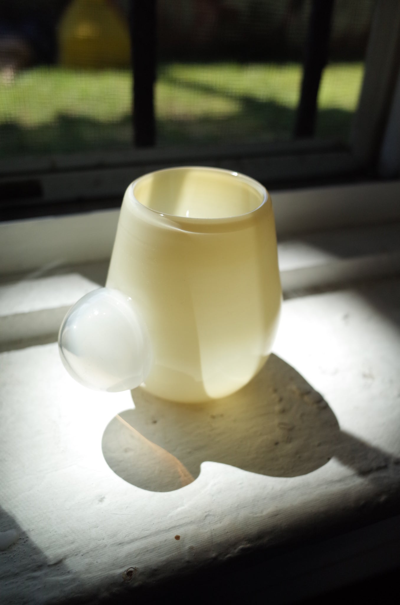 bubble cup in cream