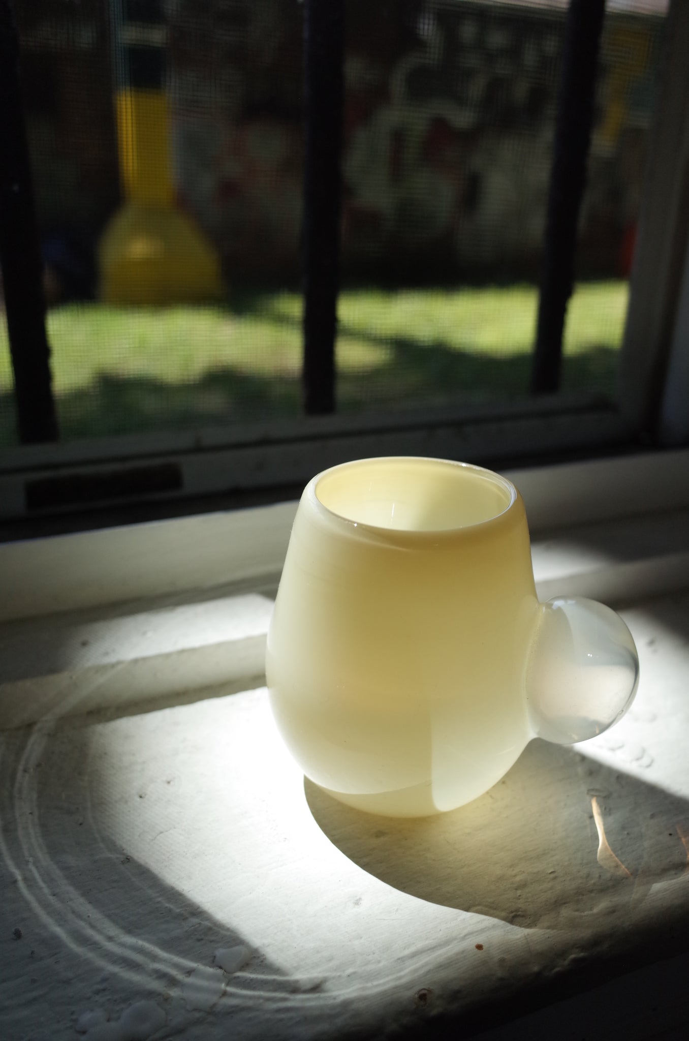 bubble cup in cream