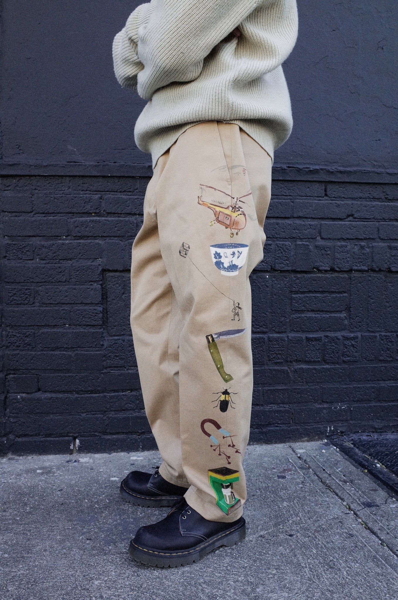 helicopter outseam pants