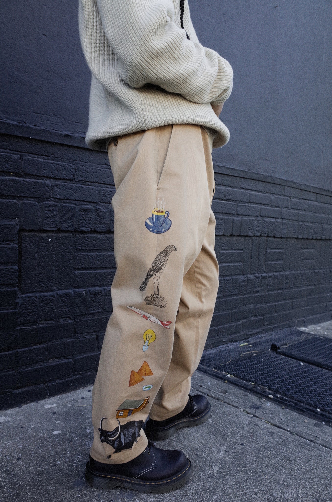 helicopter outseam pants