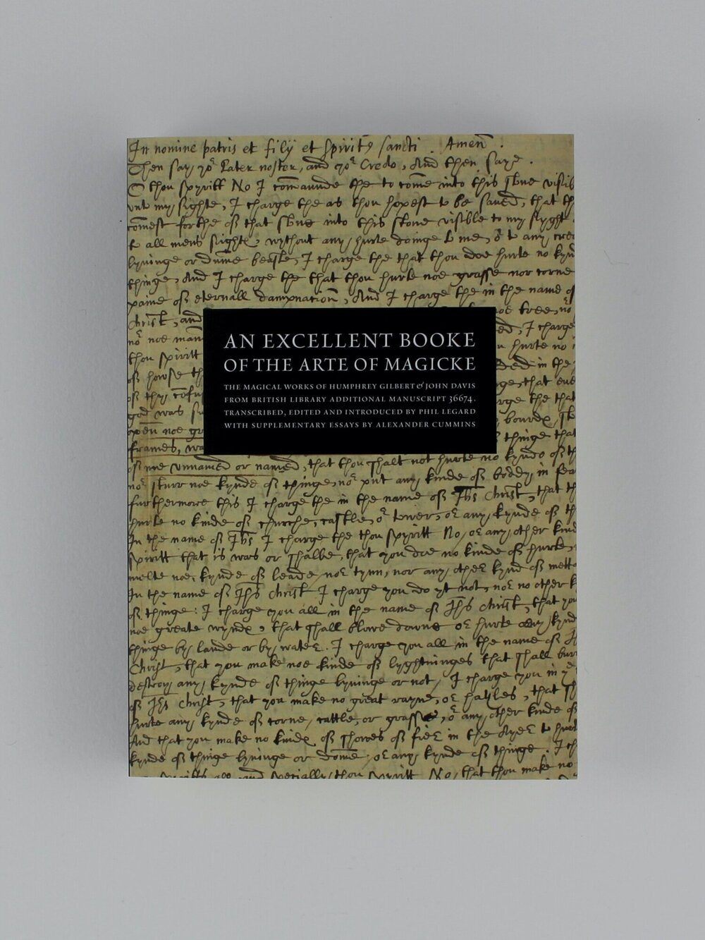 An Excellent Booke of the Arte of Magicke
