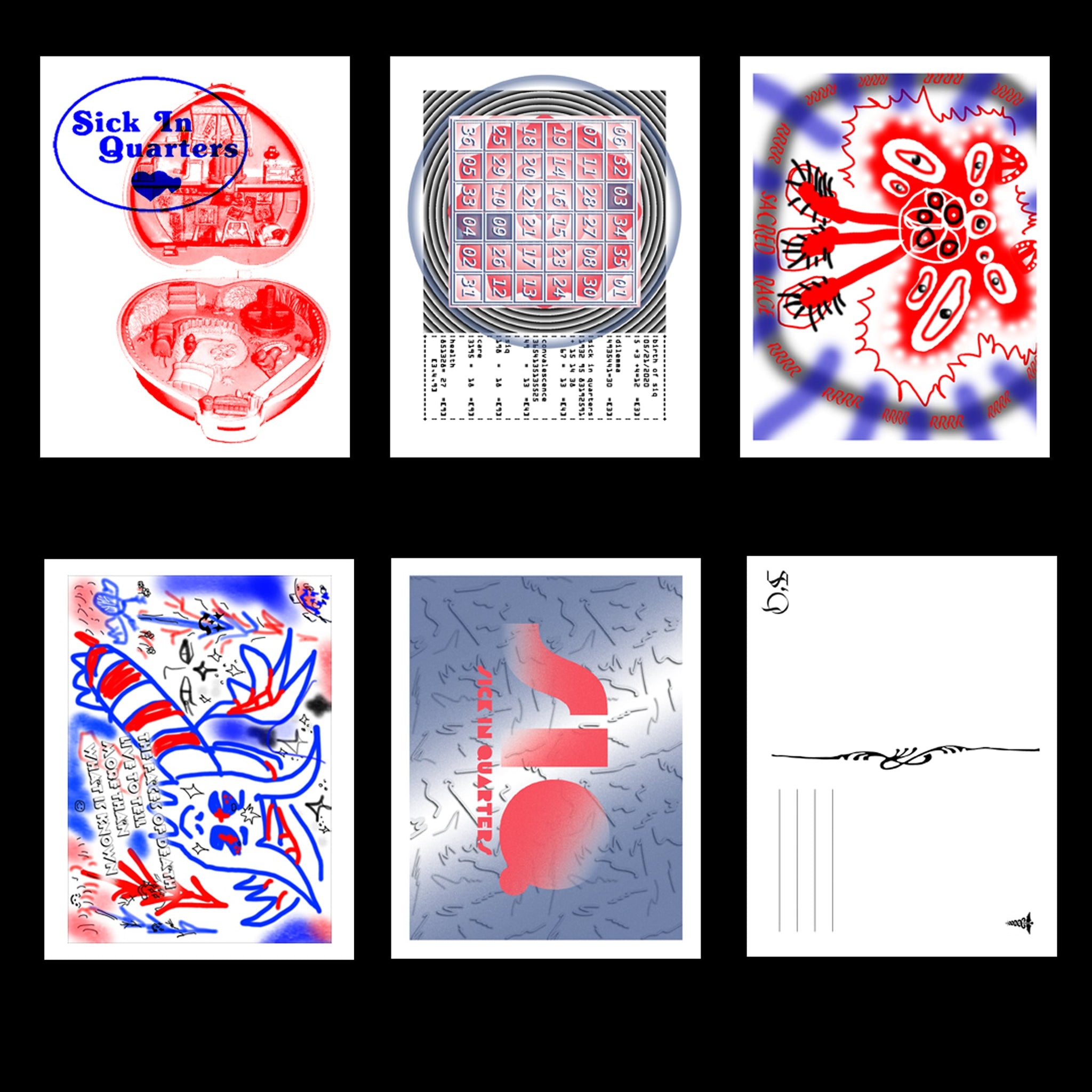 postcard 5 pack