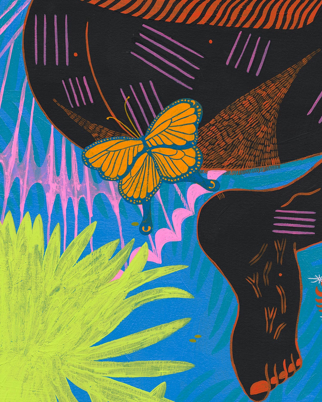 GROWING PAIN GICLÉE PRINT