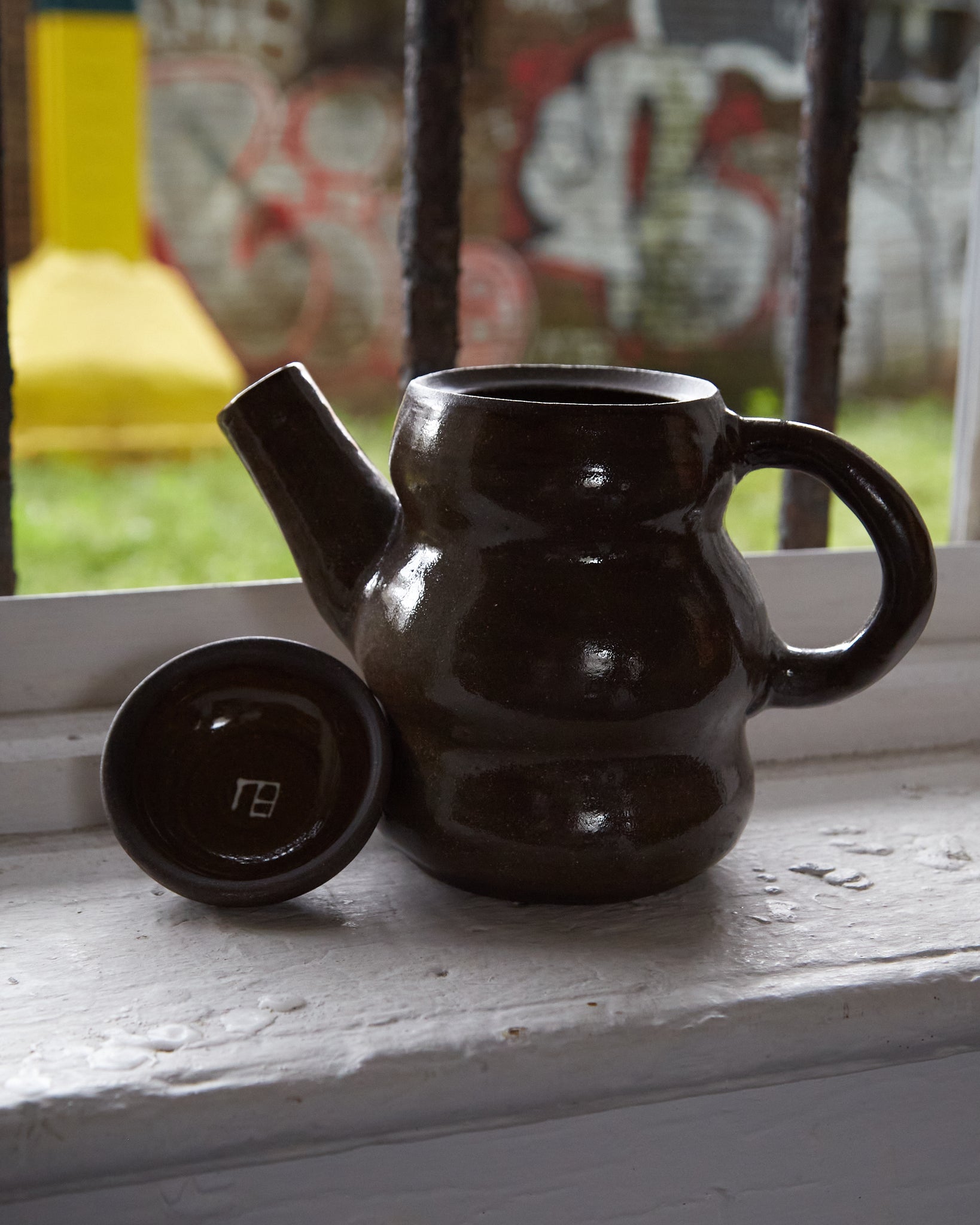 hand built teapot