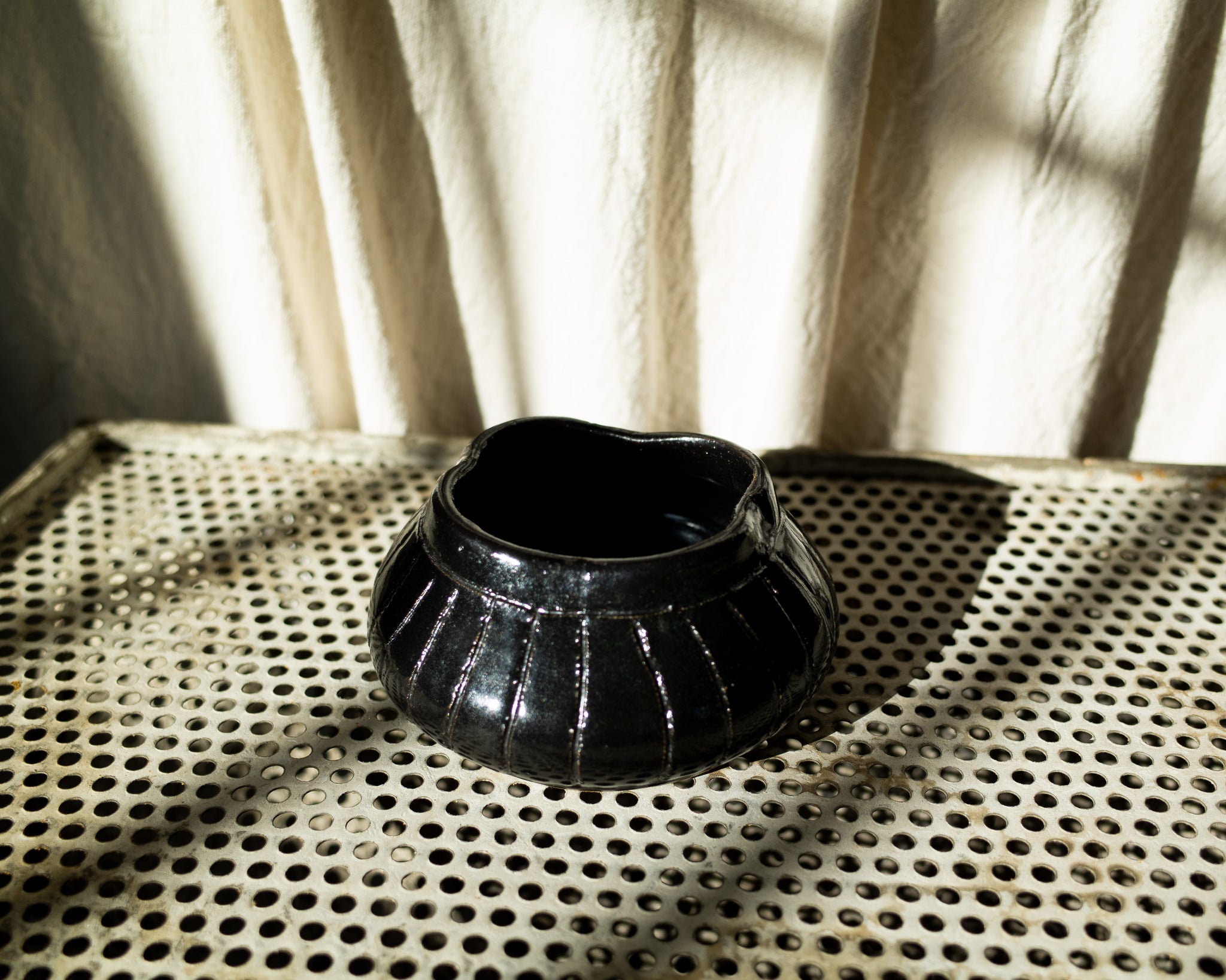 small black bowl